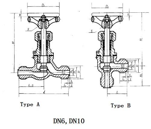 Drawing of GB T1951 Marine Bronze Male Threaded Stop Valve Type A 1.jpeg Drawing of GB T1951 Marine Bronze Male Threaded Stop Valve Type A 1.jpeg